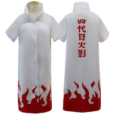 Naruto Fourth Hokage/Akatsuki Cloak Cosplay Costume for Adults & Kids - Coscosmos